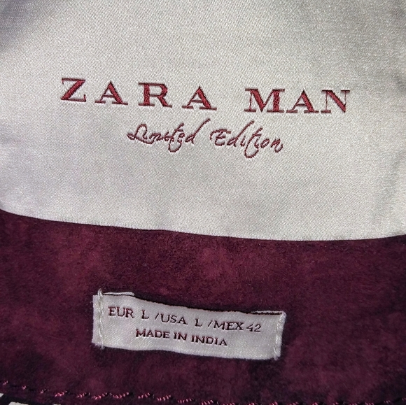 Zara Leather Over Shirt - Picture 4 of 7